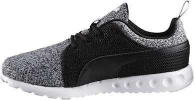 (Women) Puma Carson Runner Heather GreyBlackLow Top Running Shoes GreyBlack 'Grey Black' 189027-01 (Women) Puma Carson Runner Heather GreyBlackLow Top Running Shoes GreyBlack 'Grey Black' 189027-01