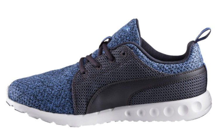 (Women) Puma Carson Runner Heather Low Running Shoes Blue 189027-03