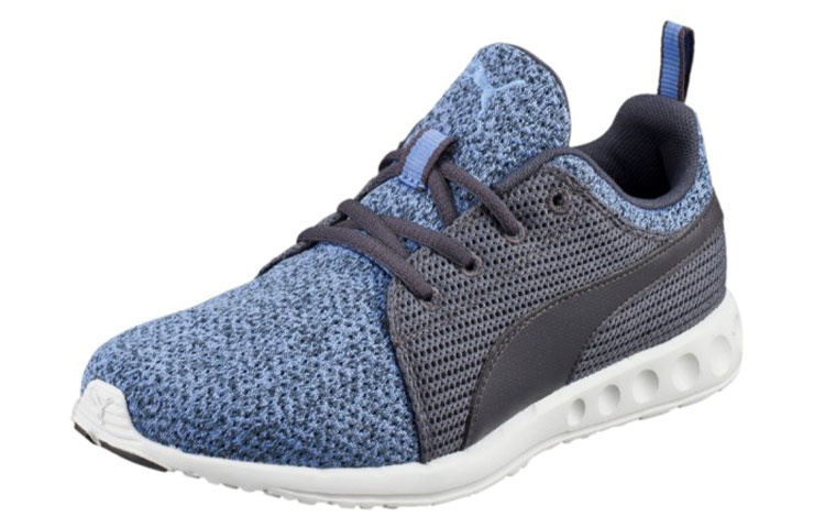 Lookbook 彪马 Carson Runner Heather 透氣輕便耐磨 低幫運動鞋 女款 藍