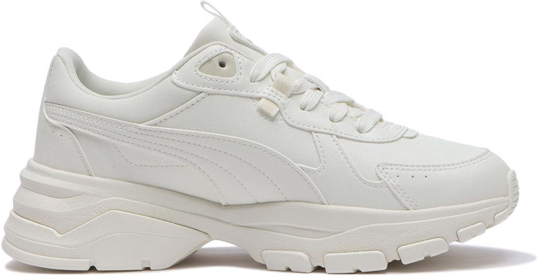 (Women) Puma Casey VIA Embroidery in 03 Warm White 401270-03 Details for (Women) Puma Casey VIA Embroidery in 03 Warm White 401270-03