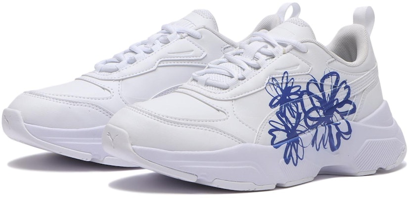 (W) 푸마 카시오 그래픽 시계 01WH/V.블루 403866-01 Lookbook (W) 푸마 카시오 그래픽 시계 01WH/V.블루 403866-01