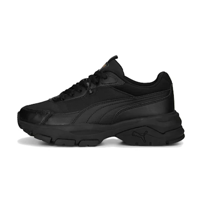 (W) Puma Cassia 'Black Low-Top'