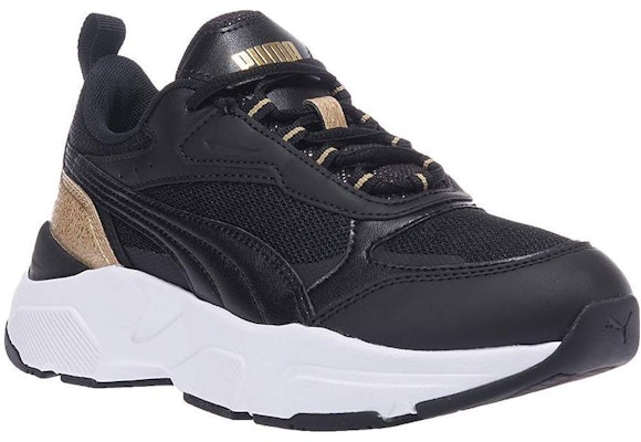 (Women) Puma Cassia 'Distressed - Black Team Gold' 387645-01 Shop (Women) Puma Cassia 'Distressed - Black Team Gold' 387645-01