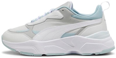 (Women) Puma Cassia 'Grey White Turquoise' 384647-20 (Women) Puma Cassia 'Grey White Turquoise' 384647-20