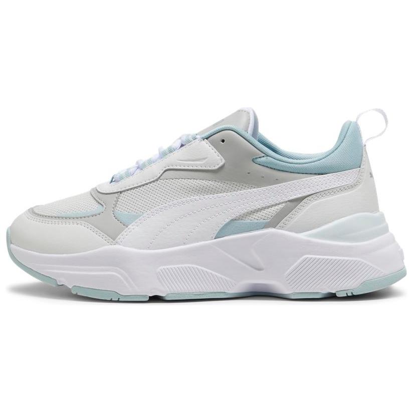 (Women) Puma Cassia 'Grey White Turquoise' 384647-20