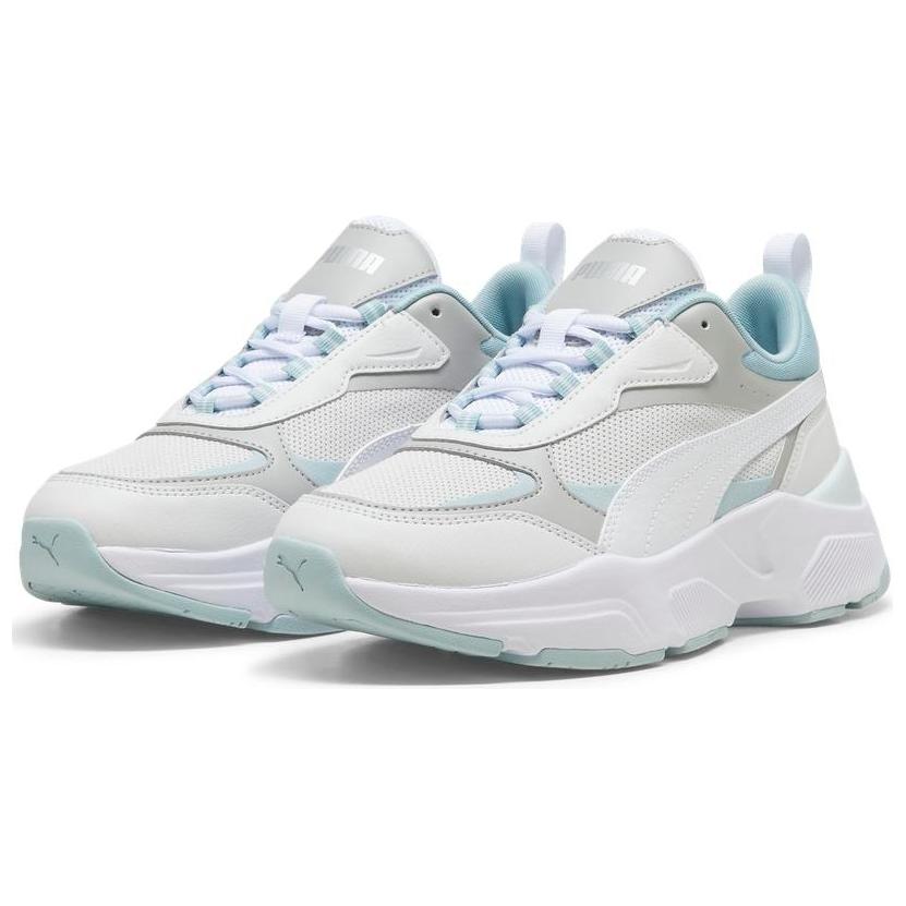 Order (W) プーマ カシア グレーホワイトターコイズ 384647-20