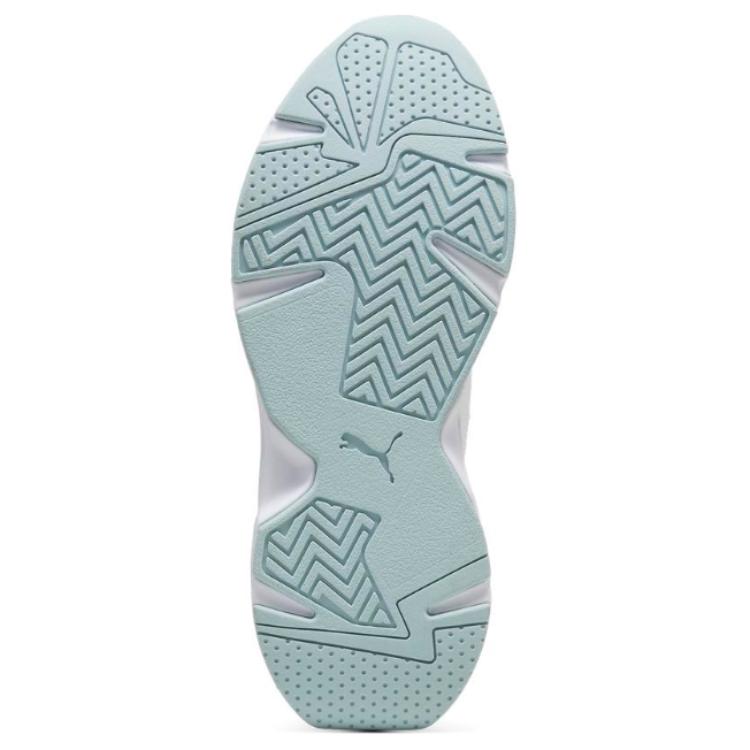 Shop (W) プーマ カシア グレーホワイトターコイズ 384647-20