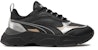(W) Puma Cassia 'Metallic Shine - Hitam Emas' 395267-02