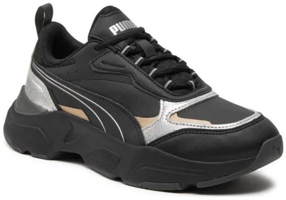 (女款)Puma Cassia '金屬光澤 - 黑金' 395267-02 Shop (女款)Puma Cassia '金屬光澤 - 黑金' 395267-02