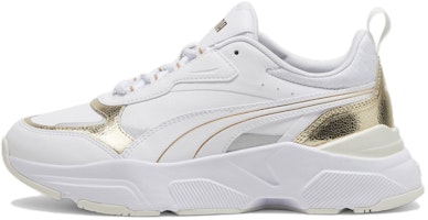 (Women) Puma Cassia 'Metallic Shine - White Gold' 395267-01 (Women) Puma Cassia 'Metallic Shine - White Gold' 395267-01