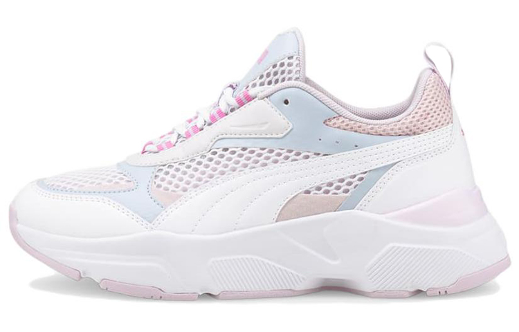 (Women) Puma Cassia 'Summer White Pink Blue' 384648-02