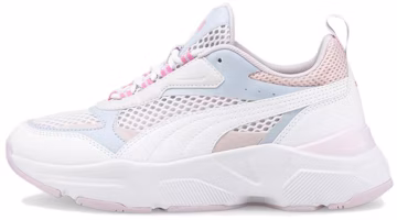 (Women) Puma Cassia 'Summer White Pink Blue' 384648-02 (Women) Puma Cassia 'Summer White Pink Blue' 384648-02