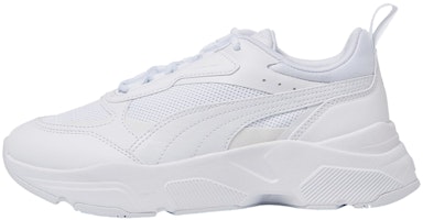 (Women) Puma Cassia 'White Team Gold' 384647-01 (Women) Puma Cassia 'White Team Gold' 384647-01