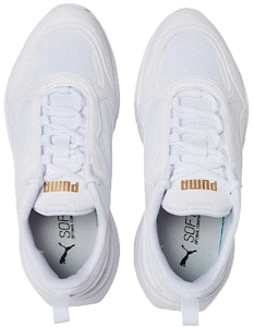 (W) 푸마 카시아 '화이트 팀 골드' 384647-01 Lookbook (W) 푸마 카시아 '화이트 팀 골드' 384647-01