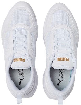 (女性)Puma Cassia '白色隊金' 384647-01 Lookbook (女性)Puma Cassia '白色隊金' 384647-01