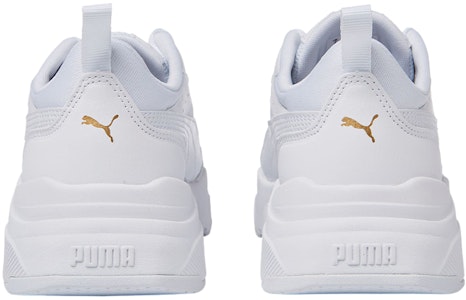 (W) 푸마 카시아 '화이트 팀 골드' 384647-01 Shop (W) 푸마 카시아 '화이트 팀 골드' 384647-01