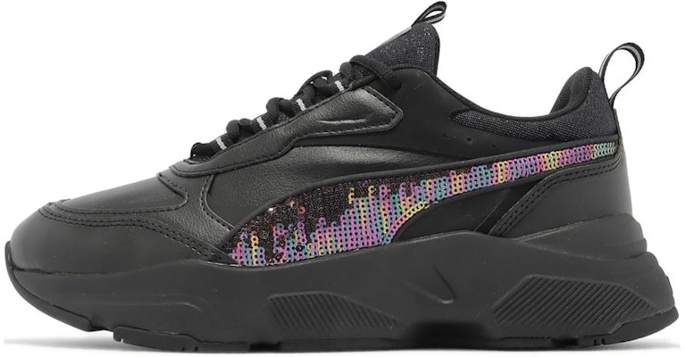 (Women) Puma Cassia 'Winter Wonderland - Black' 393975-02 Buy (Women) Puma Cassia 'Winter Wonderland - Black' 393975-02