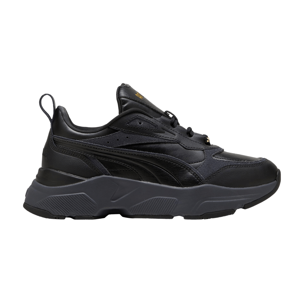 (W) Puma Cassia Lux 'Black Strong Grey'