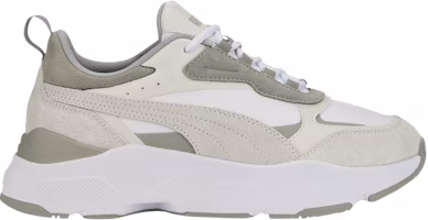 (Women) Puma Cassia Mix 'White Flat Light Grey' 391959-02 (Women) Puma Cassia Mix 'White Flat Light Grey' 391959-02