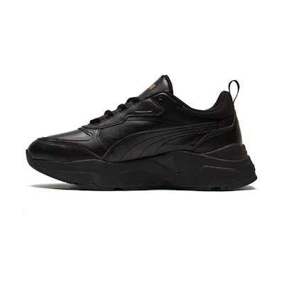 (W) Puma Cassia SL 'Black Team Gold'