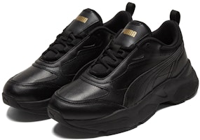 (W) 彪马Cassia SL '黑色团队金' 385279-02 Lookbook (W) 彪马Cassia SL '黑色团队金' 385279-02