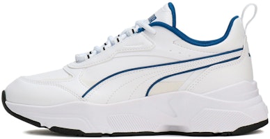 (Women) Puma Cassia SL Piping Sneakers 'Puma White/Clyde Royal' 394118-02 (Women) Puma Cassia SL Piping Sneakers 'Puma White/Clyde Royal' 394118-02