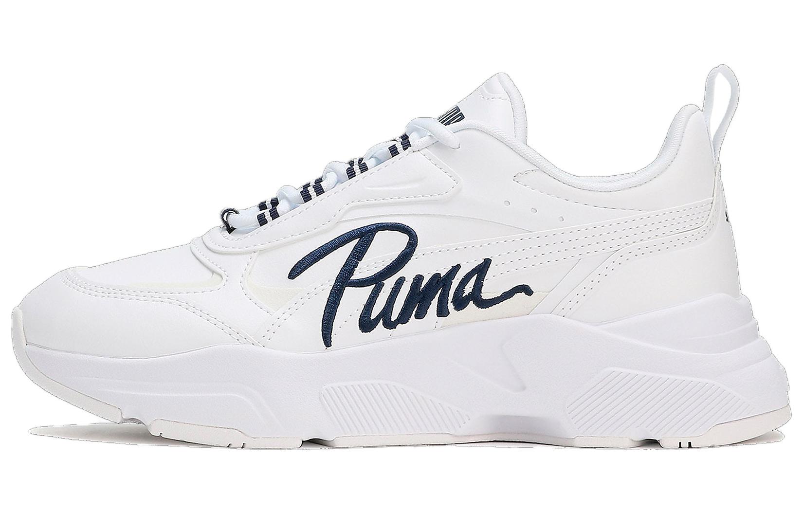 (Women) Puma Cassia SL Sneakers 'Puma White/Puma Navy' 394245-01