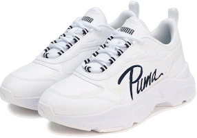 Lookbook (W) Puma Cassia SL Sneakers ''Wit/Blauw'' 394245-01