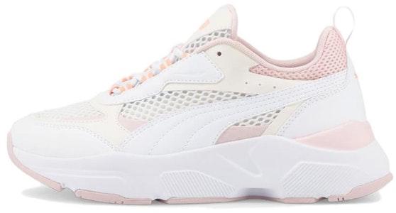 (W) プーマ カシア サマー (白/ソフトピンク) 384648-01 Buy (W) プーマ カシア サマー (白/ソフトピンク) 384648-01
