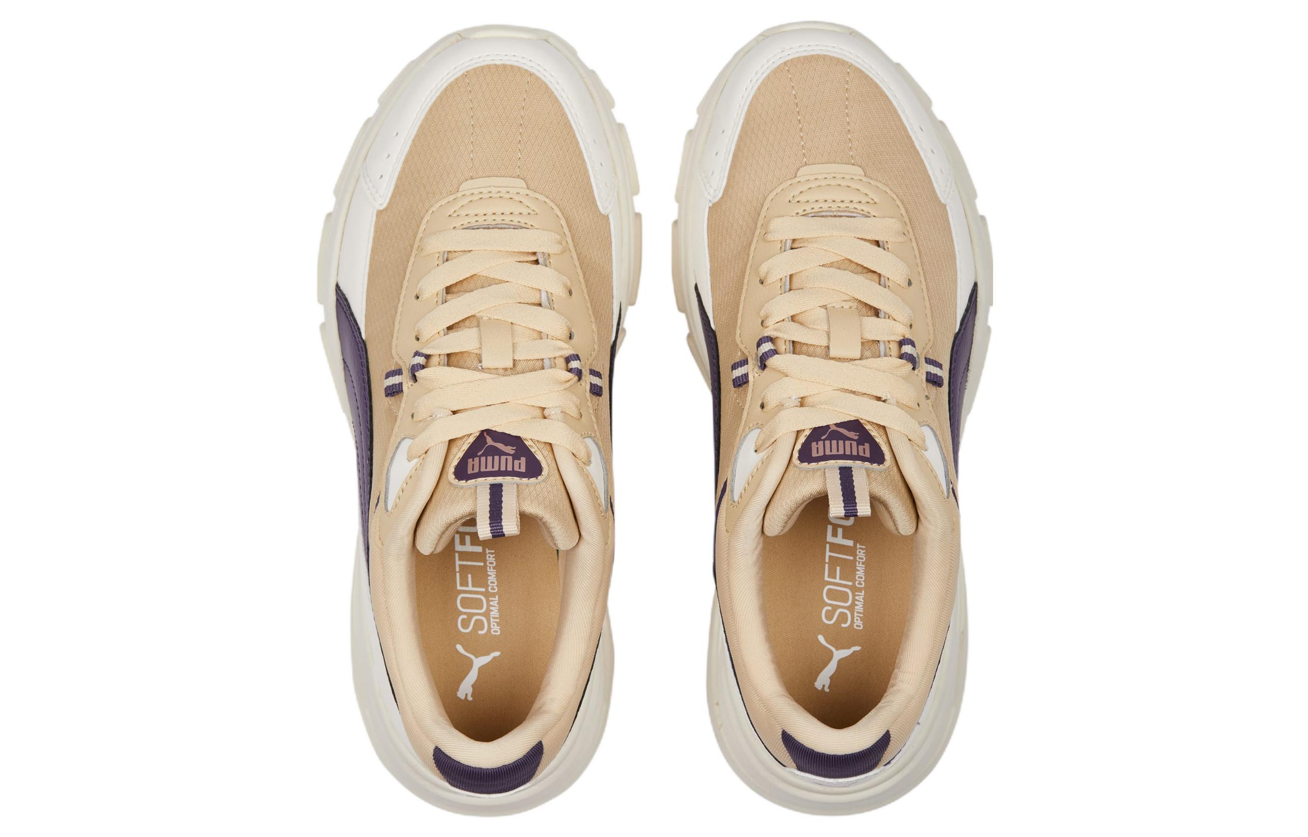 Shop (W) Puma Cassia Via ''Weiß Tan Lila'' 389223-05