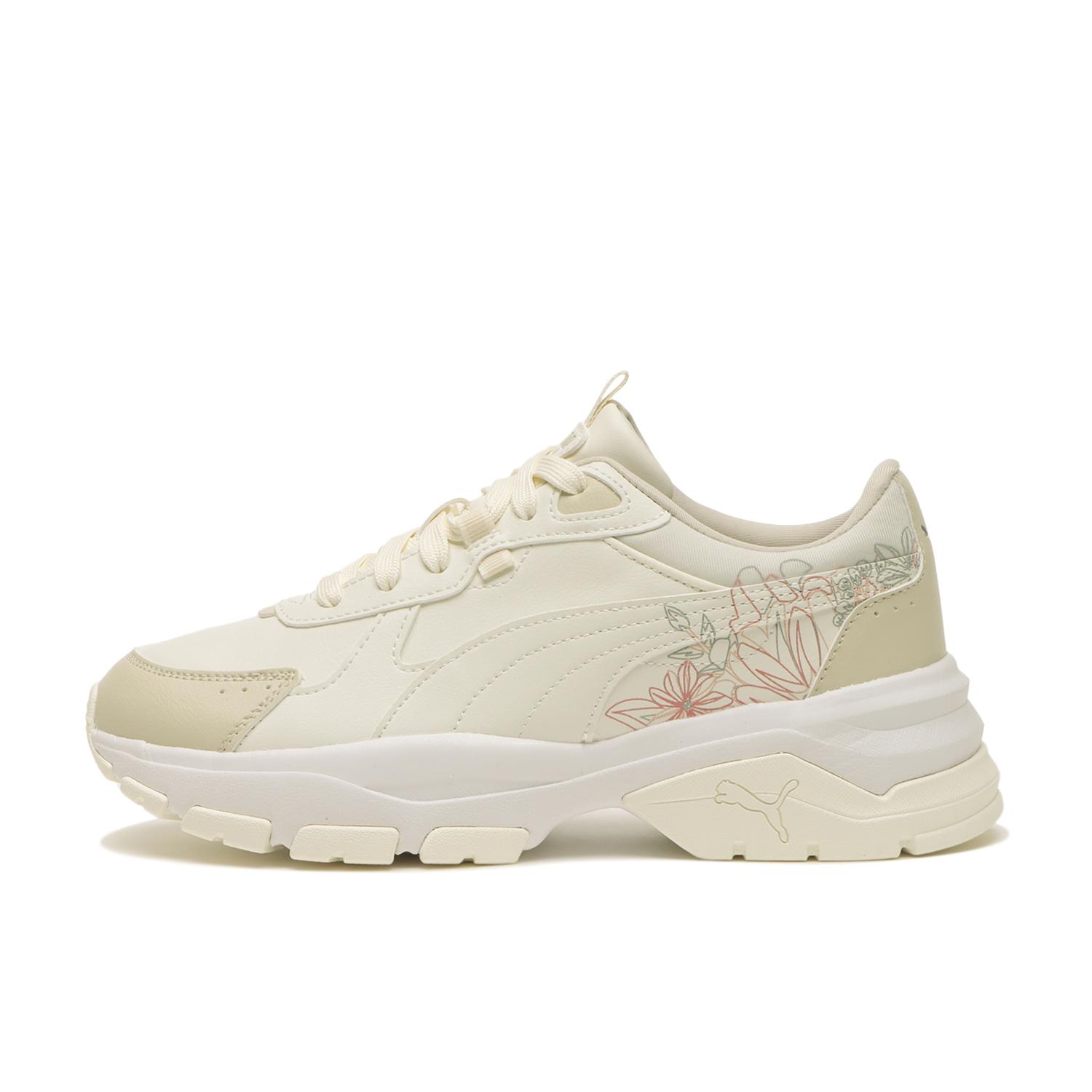 (Women) Puma Cassia Via Graphic 'Warm White' 403867-02