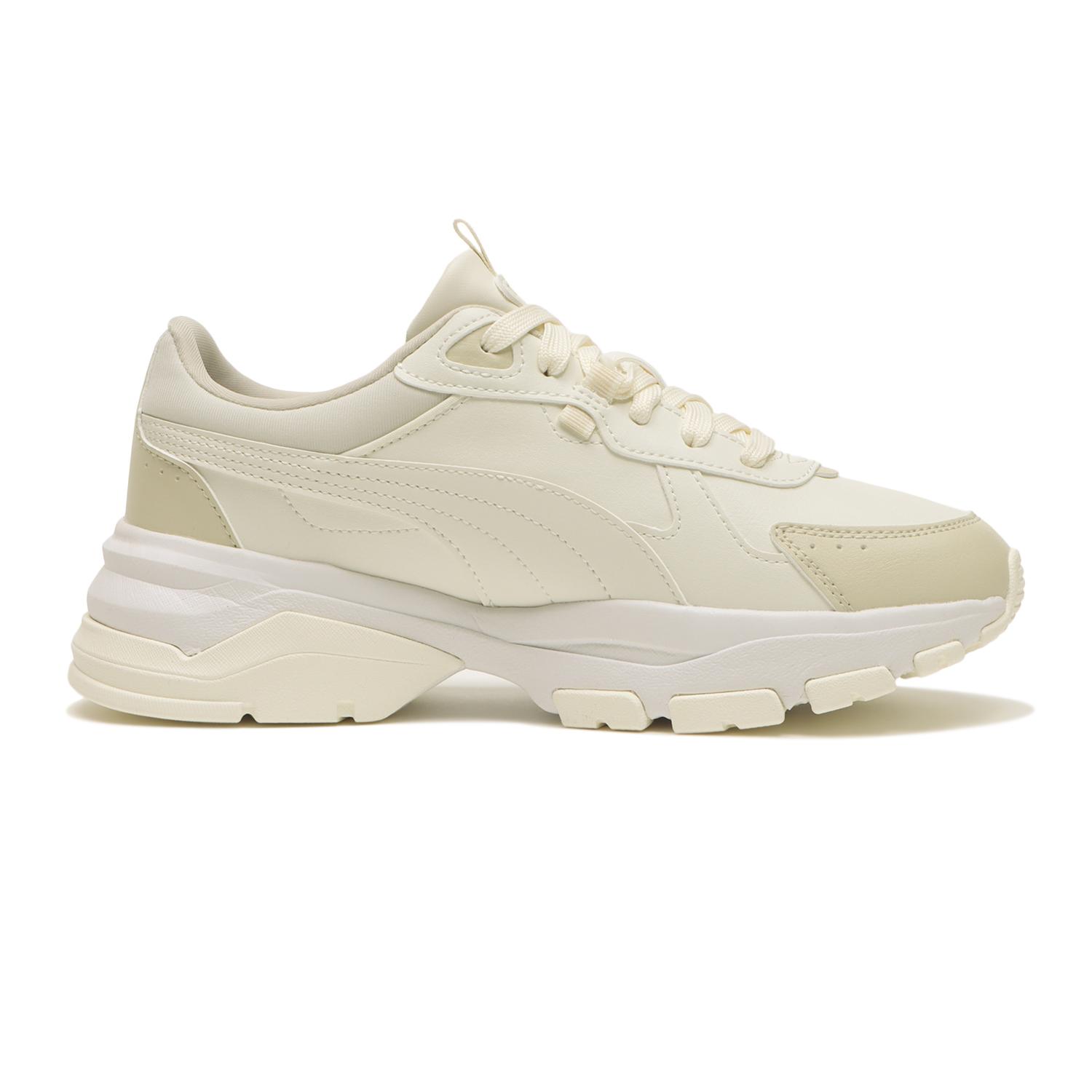 Sizing (W) Puma Cassia Via Gráfico 'Blanco Cálido' 403867-02