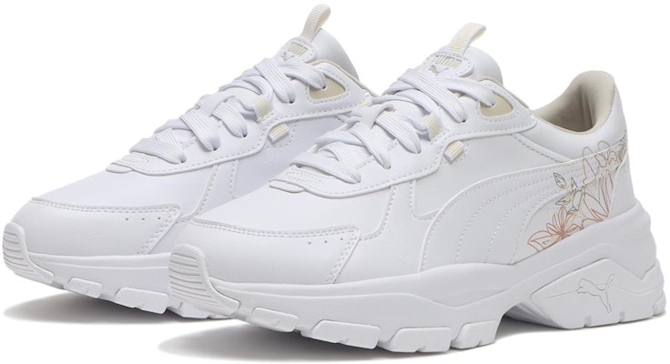 (Women) Puma Cassia Via Graphic White/Snow 403867-01 Lookbook (Women) Puma Cassia Via Graphic White/Snow 403867-01