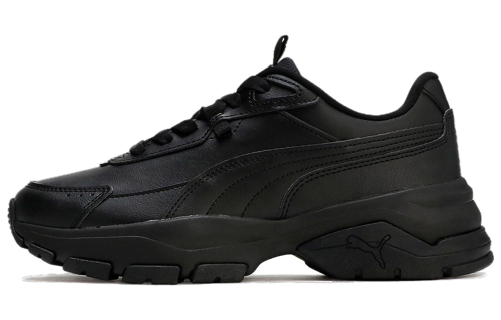 (Women) Puma Cassia Via Sneakers 'Puma Black' 394121-02