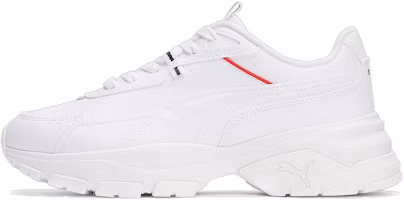 (Women) Puma Cassia Via Sneakers 'Puma White/Puma Red' 394121-03 (Women) Puma Cassia Via Sneakers 'Puma White/Puma Red' 394121-03