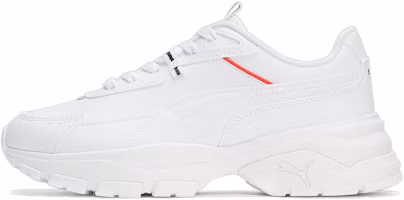 (Women) Puma Cassia Via Sneakers 'Puma White/Puma Red' 394121-03 (Women) Puma Cassia Via Sneakers 'Puma White/Puma Red' 394121-03