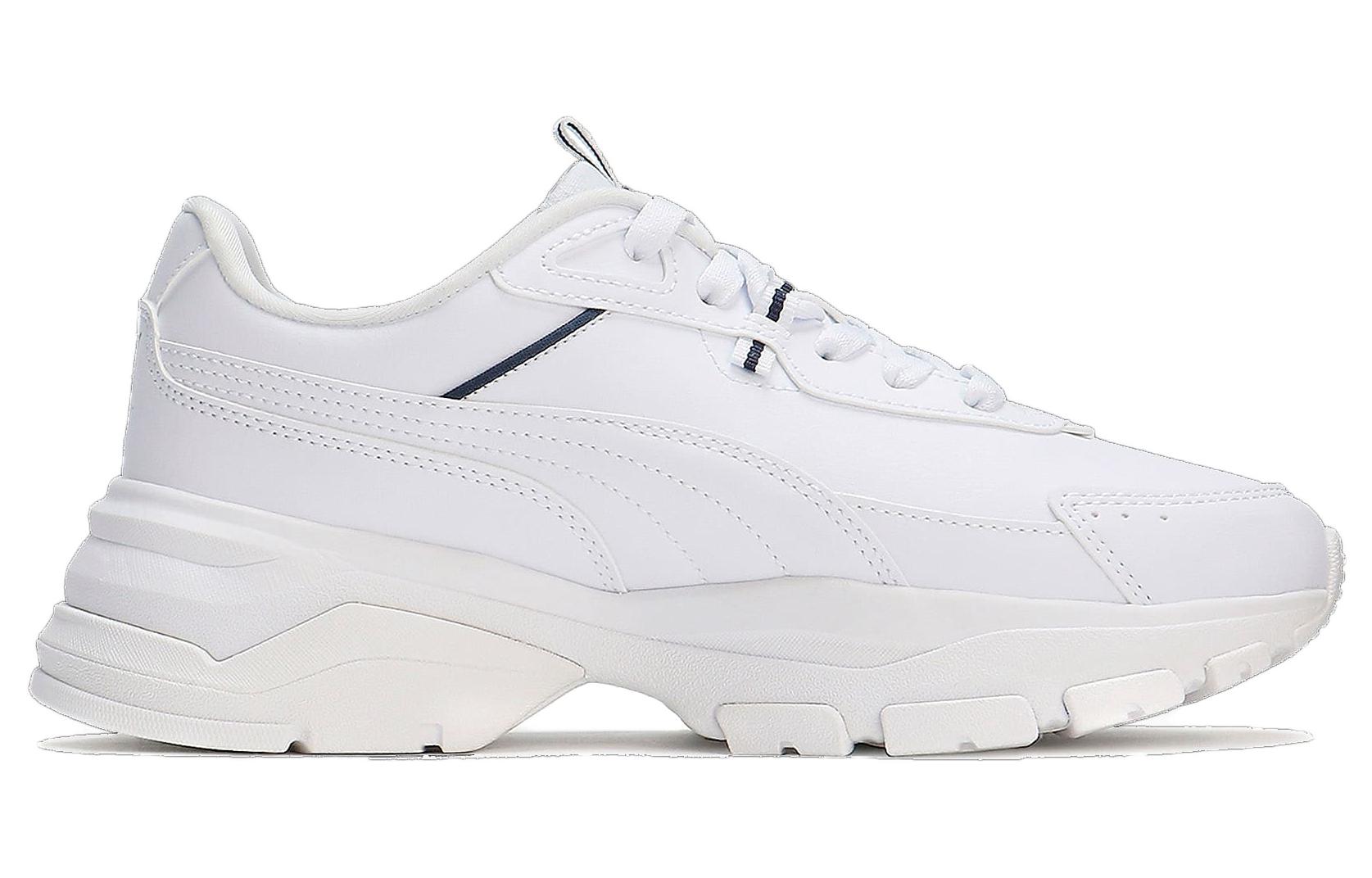 Order (W) Puma Cassia Via Baskets ''Blanc Puma/Rouge Puma'' 394121-03