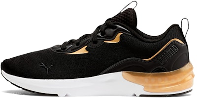 (Women) Puma Cell Initiate Metal Low-top Running Shoes Black/White 194512-01 (Women) Puma Cell Initiate Metal Low-top Running Shoes Black/White 194512-01