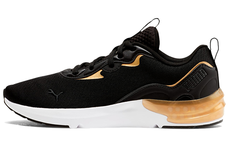 (Women) Puma Cell Initiate Metal Low-top Running Shoes Black/White 194512-01
