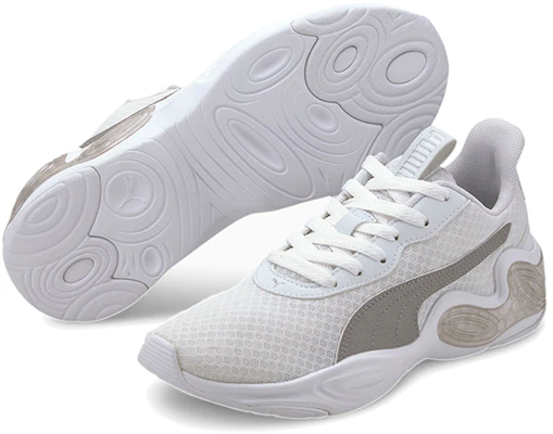 (W) Puma Cell Magma Baskets Basses Running Blanc/Gris 193657-04 Purchase (W) Puma Cell Magma Baskets Basses Running Blanc/Gris 193657-04