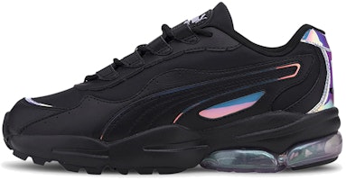 (Women) Puma Cell Stellar Glow Low-top Running Shoes Black/Purple 371707-03 (Women) Puma Cell Stellar Glow Low-top Running Shoes Black/Purple 371707-03
