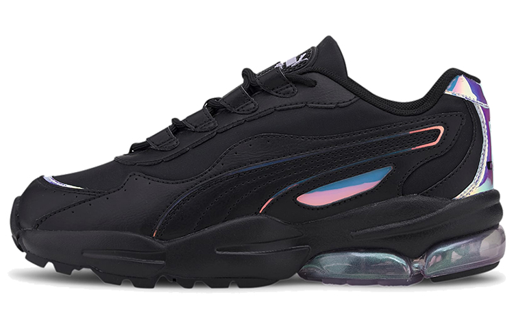 (Women) Puma Cell Stellar Glow Low-top Running Shoes Black/Purple 371707-03