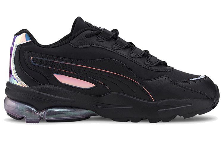 Order (W) Puma Cell Stellar Glow Lage Sneakers Hardlopen Zwart/Paars 371707-03