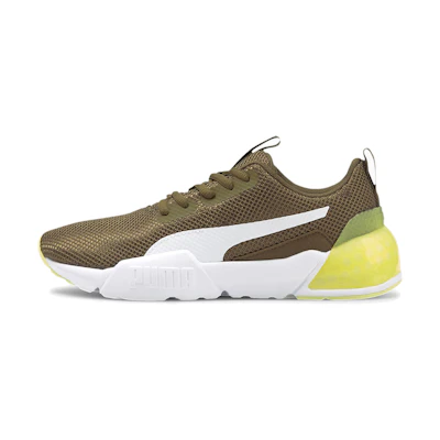 (W) Puma Cell Vorto Gleam Brown/Green/White Low sneakers