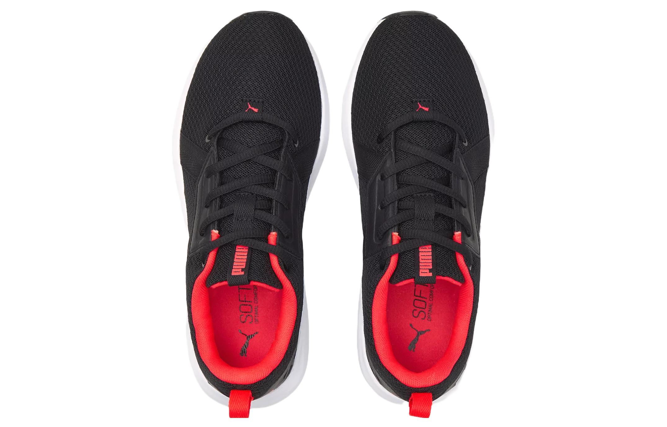 Lookbook (W) プーマ クロマ ロー ブラック/レッド 193775-12