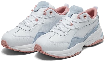 Puma Cilia Lux 女款 藍白灰 低筒運動鞋 Lookbook Puma Cilia Lux 女款 藍白灰 低筒運動鞋