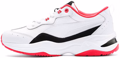 (Women) Puma Cilia Lux 'White Black Red' 370282-03 (Women) Puma Cilia Lux 'White Black Red' 370282-03