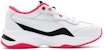 (W) Puma Cilia Lux 'Putih Hitam Merah' 370282-03