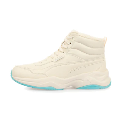 (W) Puma Cilia Mid Shoes Khaki/Blue
