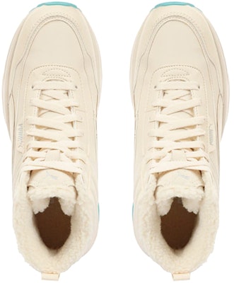 (W) Sepatu Puma Cilia Mid Khaki/Biru 375834-03 Lookbook (W) Sepatu Puma Cilia Mid Khaki/Biru 375834-03